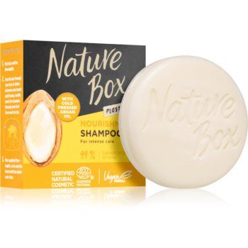 Nature Box Argan șampon solid cu efect de nutritiv