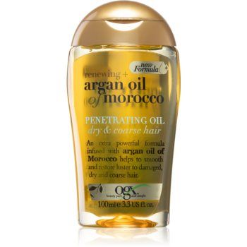 OGX Argan Oil Of Morocco ulei hrănitor pentru par uscat si indisciplinat