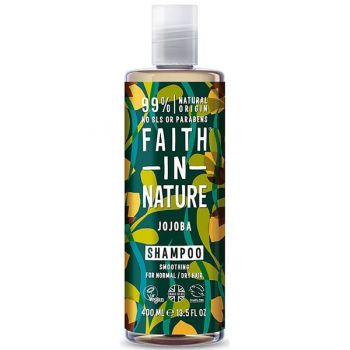 Sampon Calmant cu Jojoba pentru Par Normal sau Uscat Faith in Nature, 400 ml