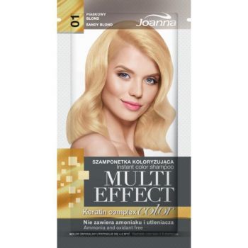 Sampon nuanțator fără amoniac Joanna Multi Effect 01 blond cendre, 35ml