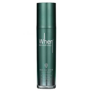 Ser Facial Pur Seanol cu Acid Hialuronic si Vitamina C pentru Rejuvenare When, 80 ml Ser Facial Pur Seanol cu Acid Hialuronic si Vitamina C pentru Rejuvenare When, 80 ml