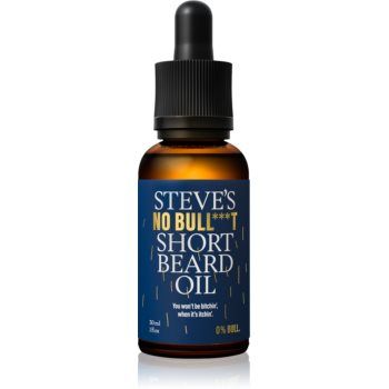 Steve´s No Bull***t Short Beard Oil ulei pentru barba Steve´s No Bull***t Short Beard Oil ulei pentru barba