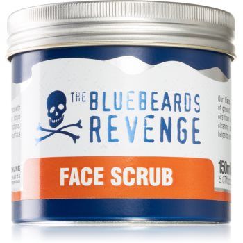 The Bluebeards Revenge Face Scrub demachiant cu efect de peenling pentru barbati