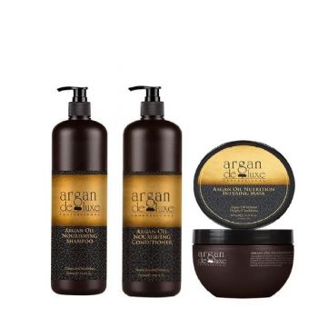 Tratament intensiv hidratare si netezire (sampon 300ml+ balsam 300ml+ masca 250ml) Tratament intensiv hidratare si netezire (sampon 300ml+ balsam 300ml+ masca 250ml)
