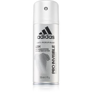 Adidas Pro Invisible antiperspirant impotriva petelor albe pentru barbati de firma original