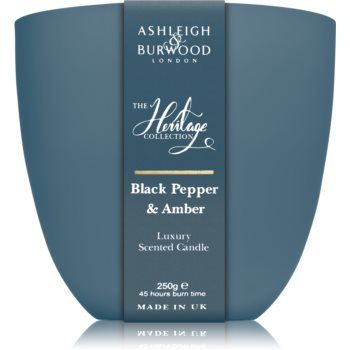 Ashleigh & Burwood London The Heritage Collection Black Pepper & Amber lumânare parfumată