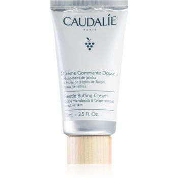 Caudalie Masks & Scrubs crema exfolianta blanda.