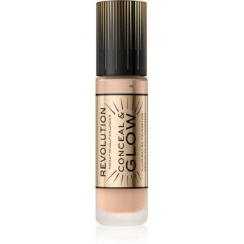 Makeup Revolution Conceal & Glow machiaj de stralucire pentru un look natural