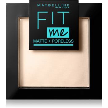MAYBELLINE NEW YORK Fit Me! Matte+Poreless pudra matuire