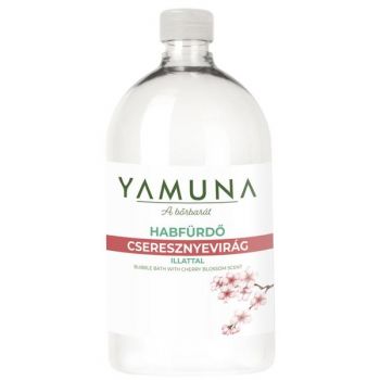 Spumant Baie cu Ulei din Flori de Cires Yamuna, 1000 ml Spumant Baie cu Ulei din Flori de Cires Yamuna, 1000 ml