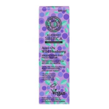 Crema de Zi Antioxidanta FPS20 cu Niacinamida si Acid Hialuronic Anti-OX Wild Blueberry, 50 ml