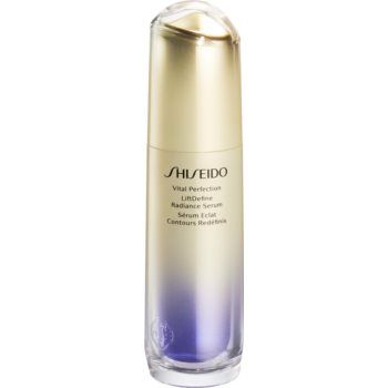 Shiseido Vital Perfection Liftdefine Radiance Serum ser pentru fermitate pentru un aspect intinerit