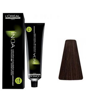 Vopsea de Par Demi-permanenta L'Oreal Professionnel Inoa 4.3 Golden Brown, 60 ml ieftina