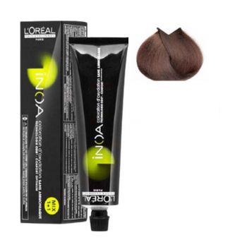 Vopsea de Par Demi-permanenta L'Oreal Professionnel Inoa 6.23 Dark Iridescent Golden Blonde, 60 ml