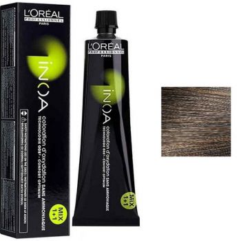 Vopsea de Par Demi-permanenta L'Oreal Professionnel Inoa 6.42 Deep Copper Blonde, 60 ml