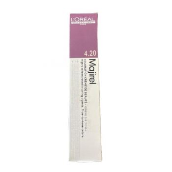 Vopsea Permanenta - L'Oreal Professionnel Majirel Ionene G Incell, nuanta 4.20 Castano Irisado Intenso