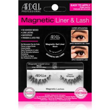 Ardell Magnetic Liner & Lash gene magnetice Demi Wispies (pentru gene) tip