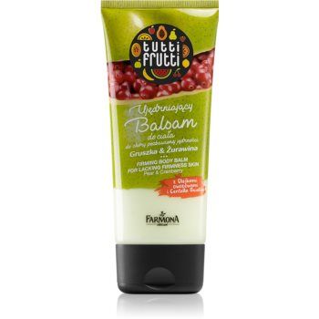 Farmona Tutti Frutti Pear & Cranberry Balsam de corp pentru fermitate