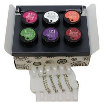 Kit 6 Geluri Colorate pentru Design- OPI GelColor Artist Series Design Gel Intro Kit, 6x 6 g la reducere