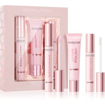 Makeup Revolution Kiss & Care set îngrijire buze Makeup Revolution Kiss & Care set îngrijire buze