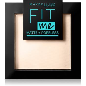 MAYBELLINE NEW YORK Fit Me! Matte+Poreless pudra matuire