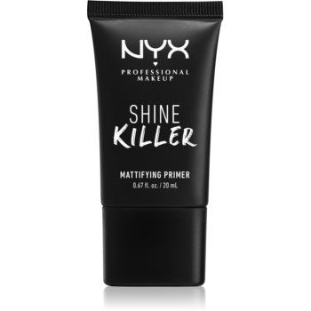 NYX Professional Makeup Shine Killer bază de machiaj matifiantă, sub fondul de ten ieftina