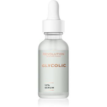 Revolution Skincare Glycolic Acid 10% ser regenerant si iluminator