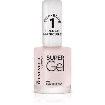 Rimmel Super Gel Step 1 lac de unghii pentru manichiura frantuzeasca