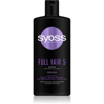 Syoss Full Hair 5 Sampon pentru par fin volum si vitalitate