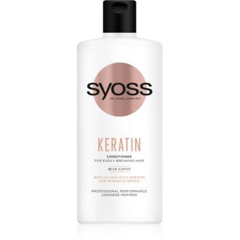 Syoss Intense Keratin balsam petru par fragil si fara vlaga