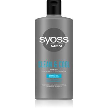 Syoss Men Clean & Cool șampon pentru par normal spre gras