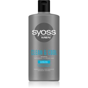 Syoss Men Intense Clean șampon pentru par normal spre gras