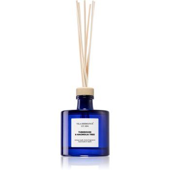 Vila Hermanos Apothecary Cobalt Blue Tuberose & Magnolia Tree difuzor de aroma