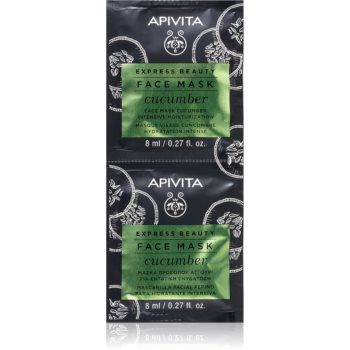 Apivita Express Beauty Moisturizing Face Mask Cucumber mască facială intens hidratantă