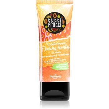 Farmona Tutti Frutti Orange & Strawberry crema delicata pentru exfoliere de maini