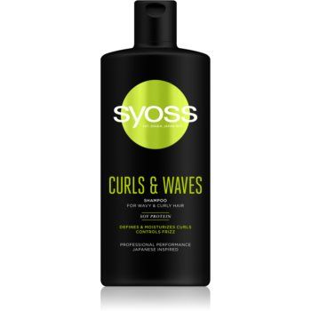 Syoss Curls & Waves șampon pentru păr creț