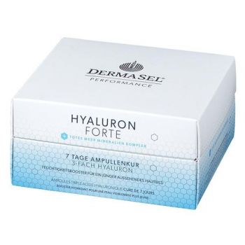 Tratament fiole Hyaluron Forte 7 zile, Dermasel 7 ml