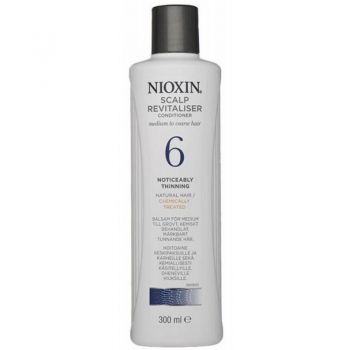 Balsam Par Normal spre Aspru Dramatic Subtiat - Nioxin System 6 Scalp Revitaliser Conditioner 300 ml