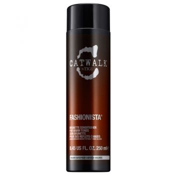 Balsam pentru Par Brunet - TIGI Catwalk Fashionista Brunette Conditioner 250 ml ieftin