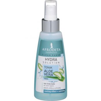 Cosmetica Afrodita - Hydra Tonic ALOE VERA 100 ml pentru toate tipurile de ten, piele de firma originala