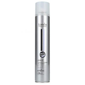 Fixativ cu Fixare Extrem de Puternica - Londa Professional Lock It Extreme Strong Hold Spray, 500ml ieftin