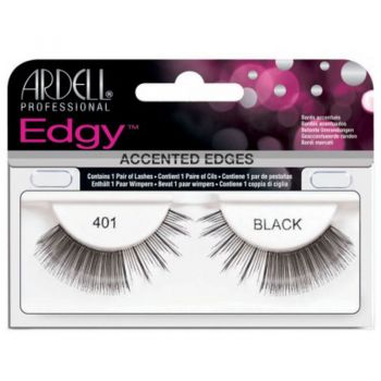 Gene False tip Banda - Ardell Accents Edgy Lash 401 Black