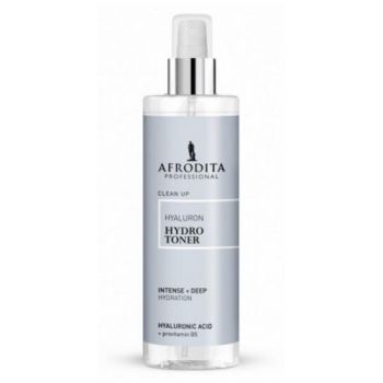 Lotiune tonica pentru toate tipurile de ten - Clean Up Hyaluron Hydro Toner, 190 ml