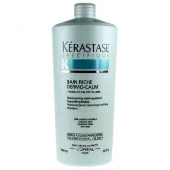 Sampon Calmant Par Uscat - Kerastase Specifique Bain Riche Dermo-Calm Shampoo 1000 ml