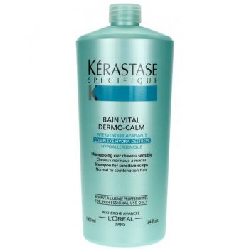 Sampon Calmant Scalp Sensibil - Kerastase Specifique Bain Vital Dermo-Calm Shampoo 1000 ml de firma original