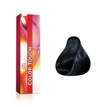 Vopsea Demi-permanenta - Wella Professionals Color Touch nuanta 2/0 negru ieftina