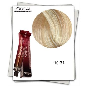 Vopsea Permanenta - L'Oreal Professionnel Majirel Ionene G Incell 10.31 blond f foarte deschis auriu