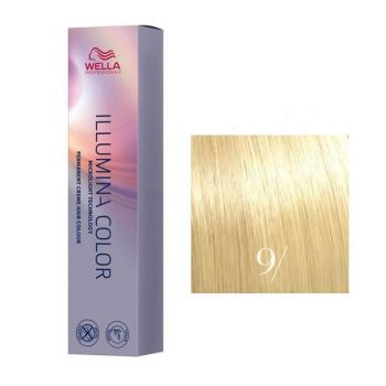 Vopsea Permanenta - Wella Professionals Illumina Color Nuanta 9/ blond luminos