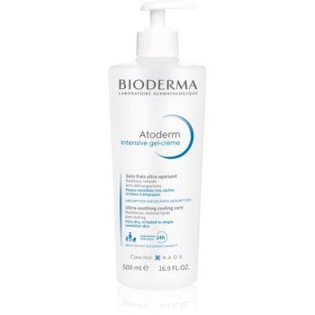 Bioderma Atoderm Intensive Gel-Cream îngrijire calmantă  pentru piele foarte sensibila sau cu dermatita atopica