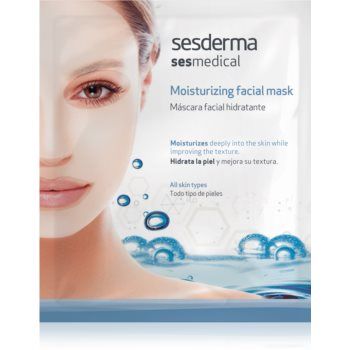Sesderma Sesmedical Moisturizing Facial Mask masca faciala hidratanta pentru toate tipurile de ten Sesderma Sesmedical Moisturizing Facial Mask masca faciala hidratanta pentru toate tipurile de ten